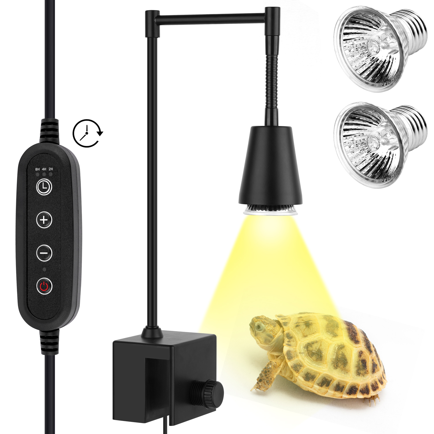 Title 5, Lampe chauffante pour reptiles UVA/UVB, ampoule...