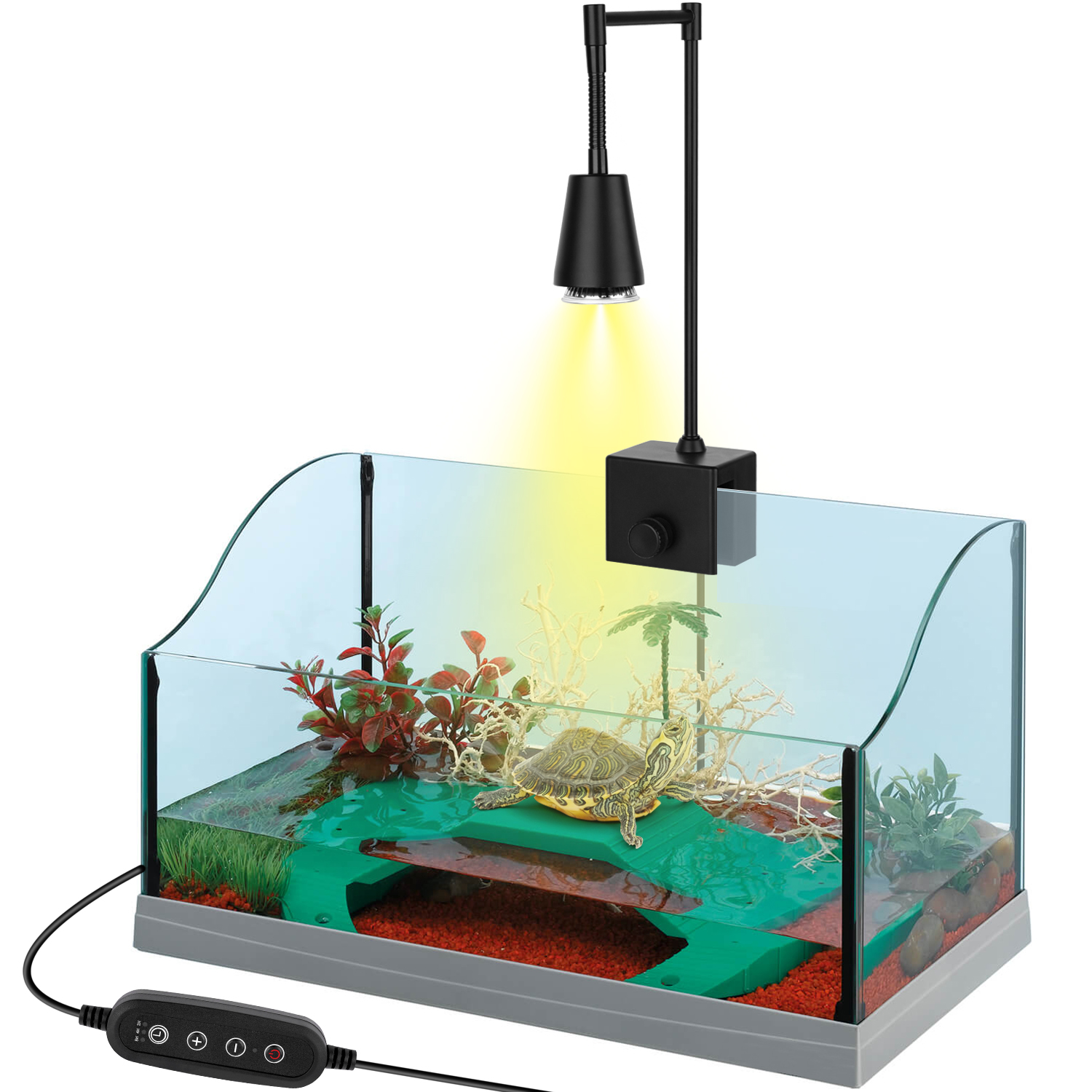 Title 4, Lampe chauffante pour reptiles UVA/UVB, ampoule...