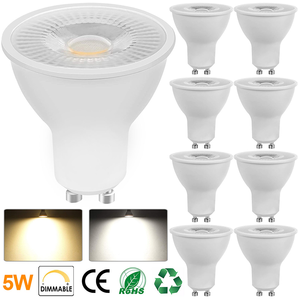 Description Picture 5 of itemGU10 5W LED Track Light Bulbs 500LM Dimmable Indoor Home Lighting Replace 50W Halogen Lamp Spotlight Bombillas Decor 220-240V