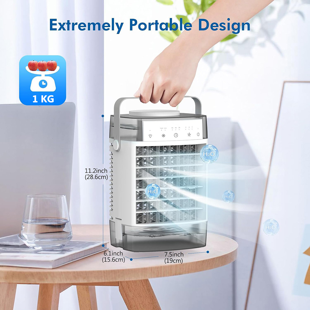 Portable Air Conditioner Gris - Spécifications Techniques