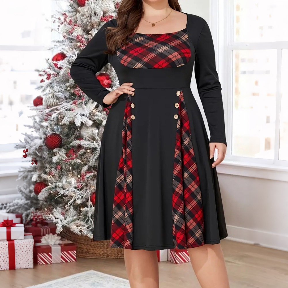 white christmas dresses Christmas 2pcs/Set Girls' Holiday Loose Casual Long Sleeve Dress, Chri –  SAFICCO